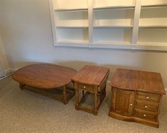 Coffee Table and Side Tables