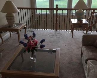 Coffee Table and Two End Tables
