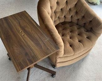 Comfy Chair with Side Table