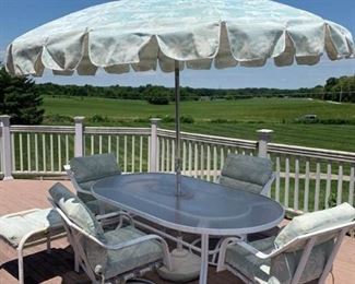 Outdoor Patio Furniture, White