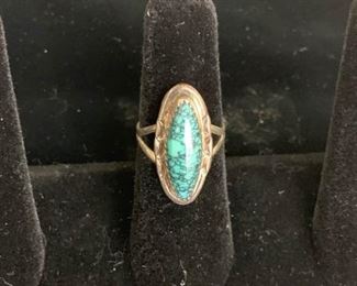Turquoise Sterling Silver Ring
