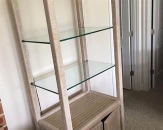 Wicker Shelf Unit