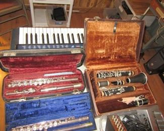 flutes, clarinet, and more