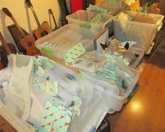 new in package hundreds of guitar parts