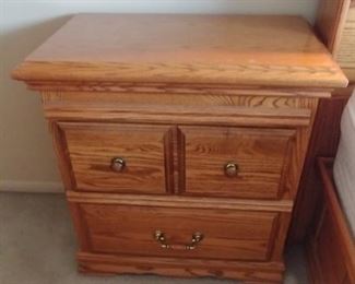Amish Crafted American Heirloom Furniture (2) Nightstands 28" by 27.5" by 18" Asking $250.00 for the pair