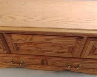 Amish Crafted American Heirloom Furniture Cedar Chest 50" by 23" by 19.75" Asking $275.00