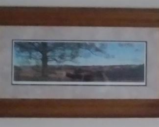 Framed Print (A) 42" by 23" Asking $55.00