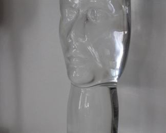 Glass face