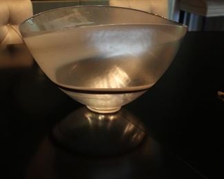 Murano art glass bowl / center piece