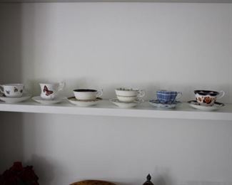 More cups & saucers