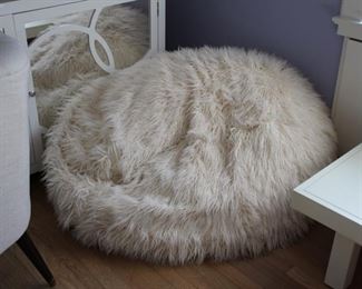 Fluffy bean bags