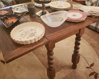 nice old drop leaf table