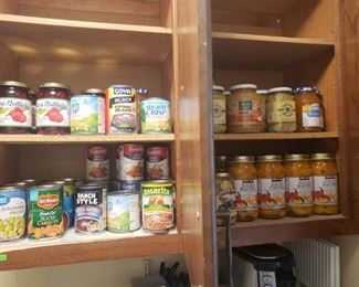 pantry is also full
