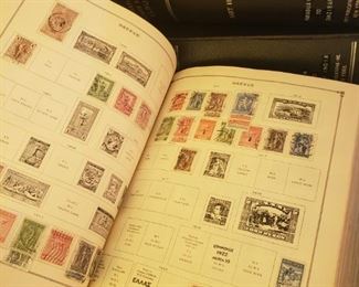 a large Stamp collection