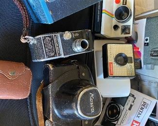 Nice collection of vintage cameras 