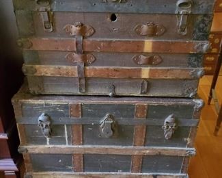 Two old chests