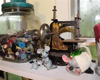 Vintage Toy Children's (Hansel and Gretel) Sewing Machine