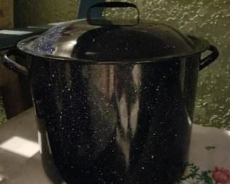 Canning Enamel Pot-like new