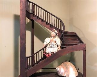 Large architectural model staircase