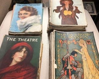 Theatre & Womens magazines from the nineteen teens