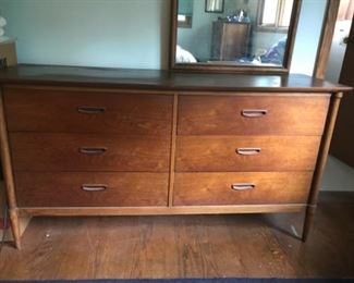 Lane mid century double dresser