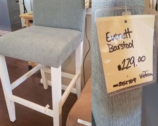 Peir 1 Everett Barstool, 2 chairs available