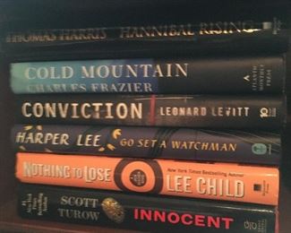 From Thomas Harris to Harper Lee we got books!