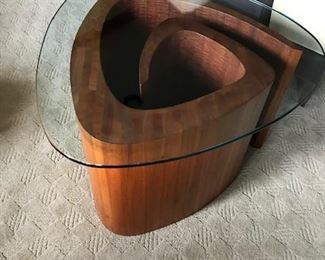 Snail end table