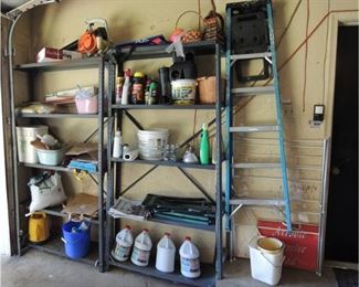 Metal Shelving, Paint Ladder, Products