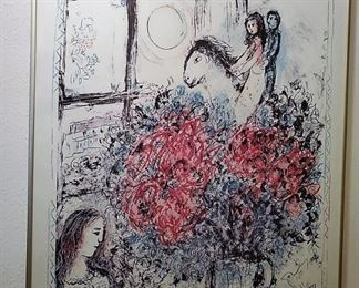 Chagall framed print