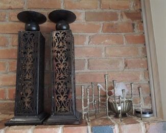 Candle sticks and holders