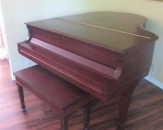 1929 Steinway Grand Model M Piano (Mahogany)