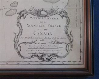 Vintage Canada Map