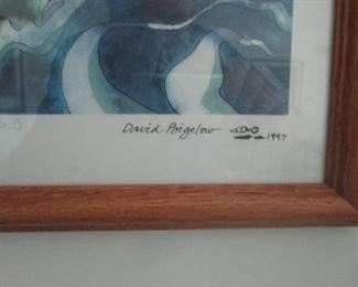 Original David Bigelow Signed Art 