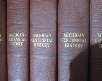 Michigan Centennial History  ( 5 Vol. Set )