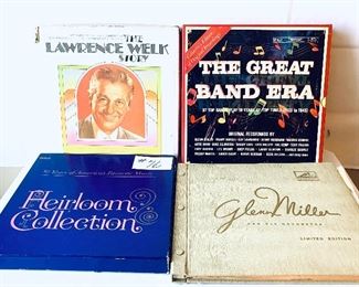 Set of four records books.  Set$49