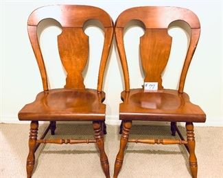 Pair of vintage chairs. $99