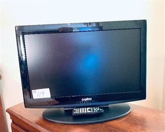 Tv with remote. 26” w.  $55