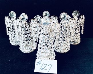 6 Angel candle holders. 8” t 
Set $35