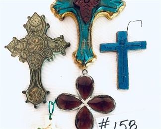 Lot of crosses / 3.5-8”L. 
$20