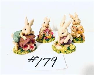 4 vintage rabbits 3-4”t    $ 35