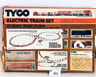 TYCO TRAIN SET.  NEW OLD STOCK
Circa 1970  $89