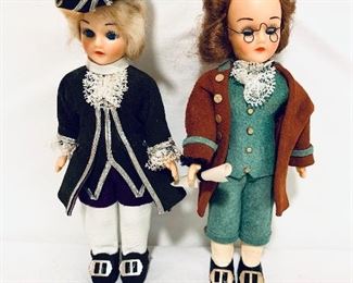 
Vintage Carson dolls  7”t 
$30 pair