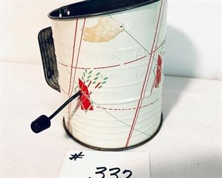 Bromwells measuring sifter- 5 cups $18