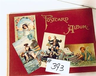 Vintage postcard album 1961 $55