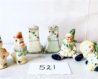 Lots of cork bottom salt and pepper Shakers $30 