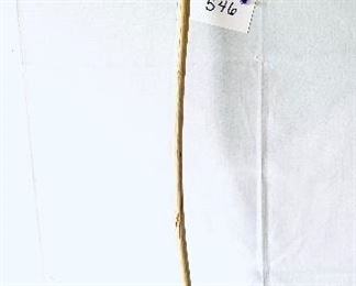 Wooden cane 34 inches tall $18
