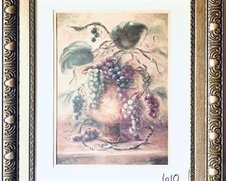 Framed print 
22 inches wide by 26 inches tall $85