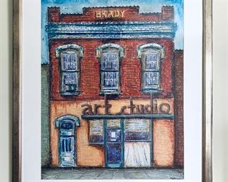 Art studio print 
30 inches wide by 26 inches tall $150