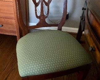 $60. Chair 20"W x 36"H x 21"D